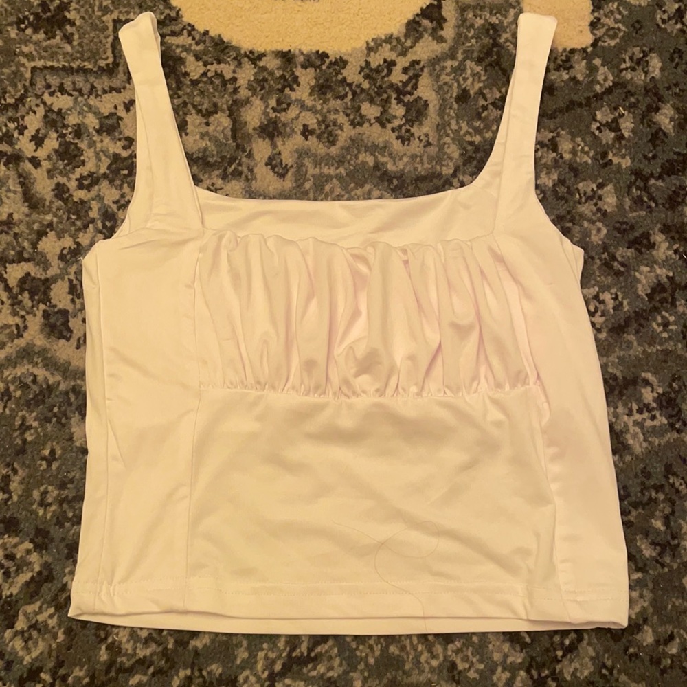 Brand new white tank top